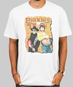 Vintage Guitarist Brooks and Dunn T Shirt Cheap 4