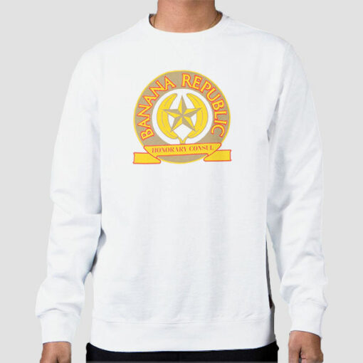 Vintage Logo Republic Banana Sweatshirt Cheap