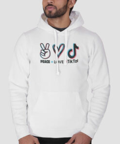 Vintage Peace Love Tiktok Sweatshirt Cheap