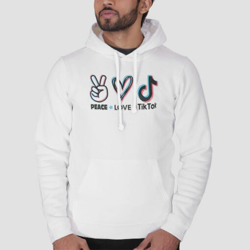 Vintage Peace Love Tiktok Sweatshirt Cheap