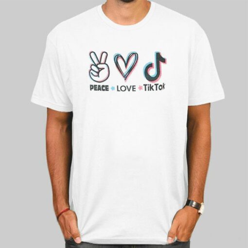 Vintage Peace Love Tiktok Sweatshirt Cheap