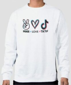 Vintage Peace Love Tiktok Sweatshirt Cheap 4