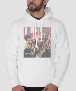 Vintage Portrait Rapper Lil Durk Shirt Cheap 3