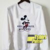 Vintage Red White n Mickey sweatshirt