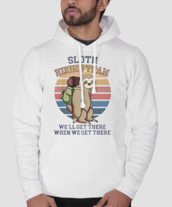Vintage Sloth Hiking Team Sweatshirt Cheap