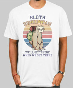 Vintage Sloth Hiking Team Sweatshirt Cheap 3
