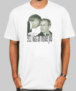 Vintage Was an Inside Job George Bush Did 911 Sweatshirt Cheap 3