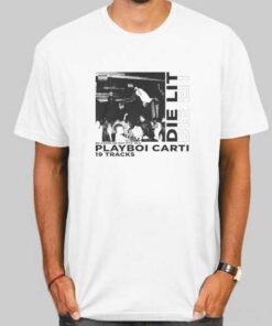 Vtg Album Playboi Carti Die Lit Shirt Cheap
