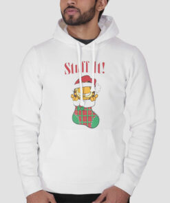 Vtg Christmas Stuff It Garfield Sweatshirt Cheap
