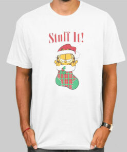 Vtg Christmas Stuff It Garfield Sweatshirt Cheap 3