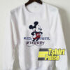 Vtg Red White Mickey sweatshirt