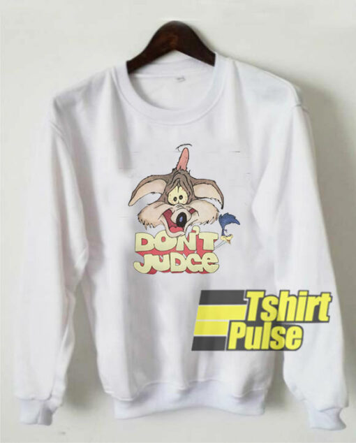 Warner Bros Don’t Judge sweatshirt