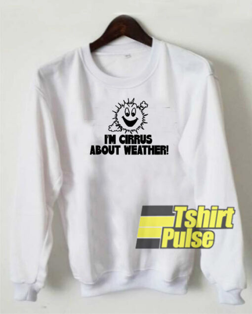 Weather sweatshirt