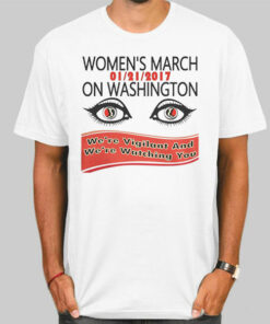 Were Vigilant and Were Watching You Womens March Sweatshirt Cheap 3