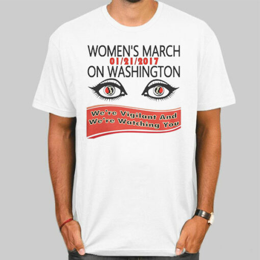 We’re Vigilant and We’re Watching You Womens March Sweatshirt Cheap