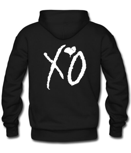 XO Back Print Hoodie