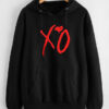 XO Red Logo Hoodie