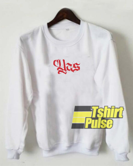 Yas Art Font sweatshirt