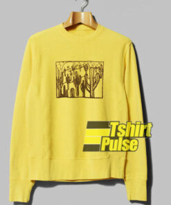 Yellow Cactus Graphic sweatshirt