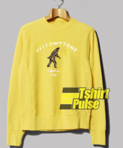 Yellowstone National Park sweatshirt