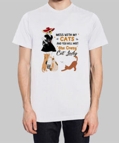 You Will Meet the Crazy Cat Lady Sweatshirt Cheap 3