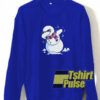 dabbing snowman sweatshirt