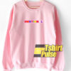 emotional color sweatshirt