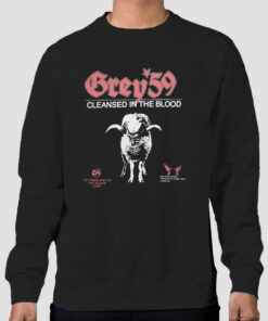 g59 Merch Cleansed in the Blood Sweatshirt Cheap g59 Merch Cleansed in the Blood Sweatshirt Cheap