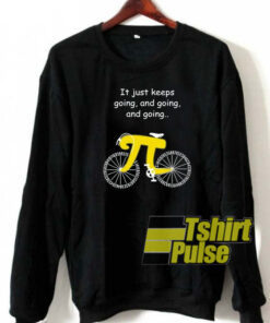 pi cycle sweatshirt