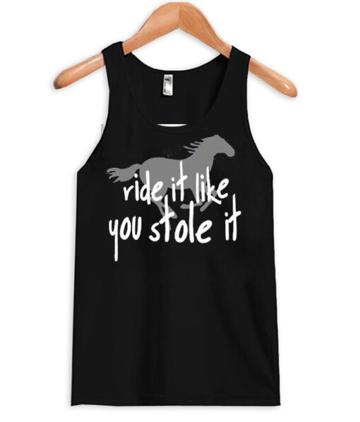 ride it tank top