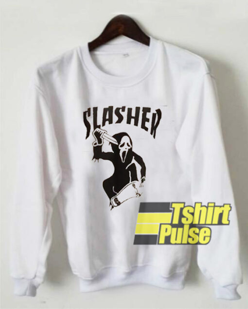 slasher sweatshirt