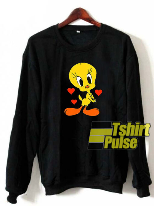 tweety bird love sweatshirt