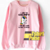 unicorn grumpy talking sweatshirt