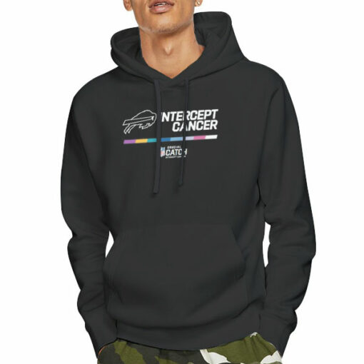 Buffalo Bills Intercept Cancer 2022 Nfl Crucial Catch Hoodie