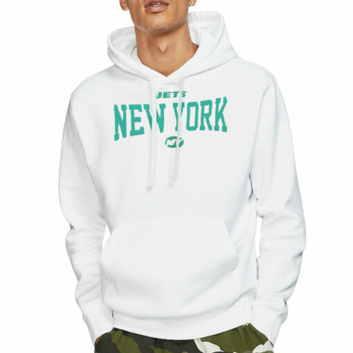 Letter Logo NFL Ny Jets Hoodie