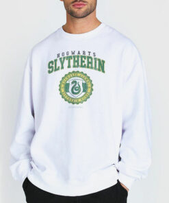 Logo Slytherin Hogwarts Varsity Hoodie