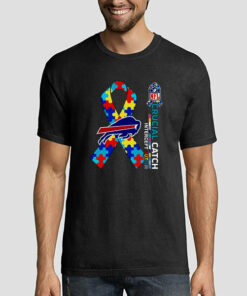 Puzzle Logo Buffalo Bills Crucial Catch Hoodie 3