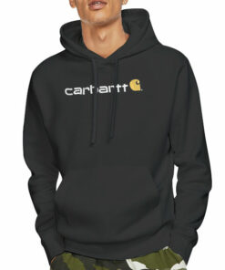Vintage Carhartt Signature Logo Hoodie Vintage Carhartt Signature Logo Hoodie