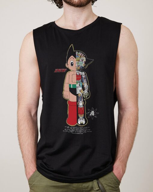 Astro Boy Half Robot Tank