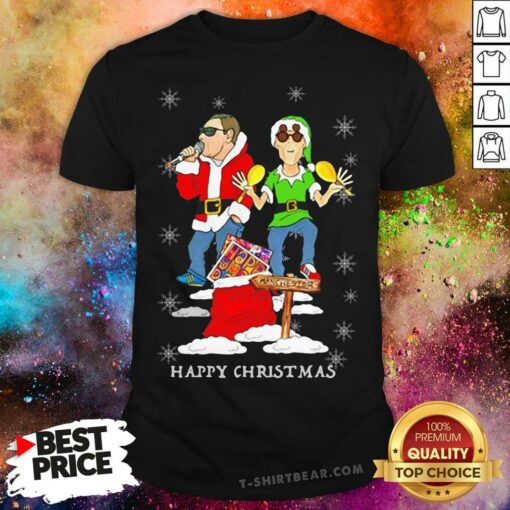 Awesome The Stone Roses Happy Christmas Shirt