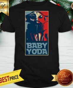 Baby Yoda Art Poster Shirt