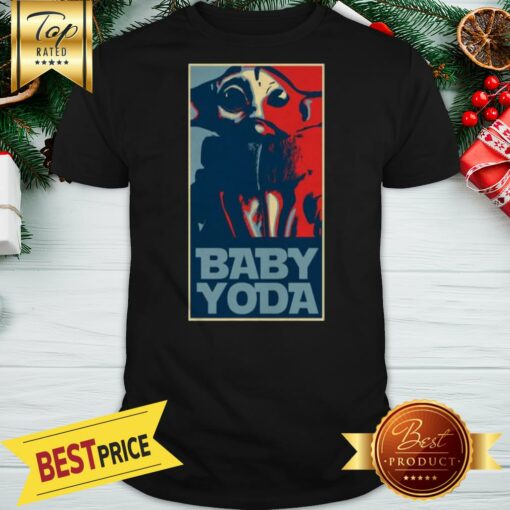 Baby Yoda Art Poster Shirt