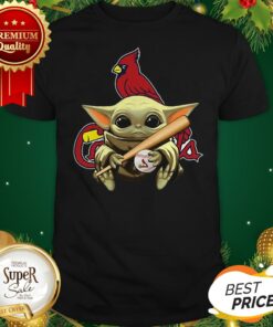 Baby Yoda St Louis Cardinals Shirt