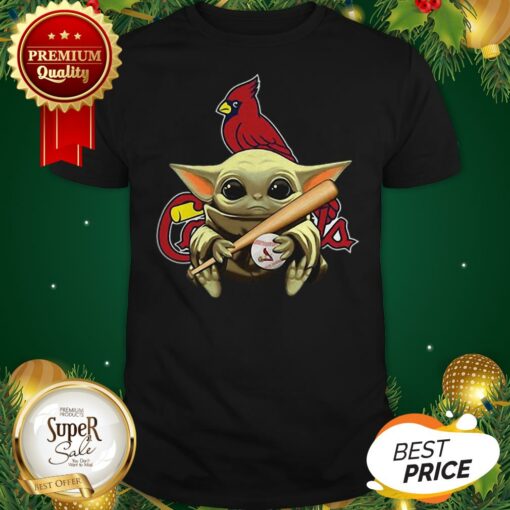 Baby Yoda St Louis Cardinals Shirt