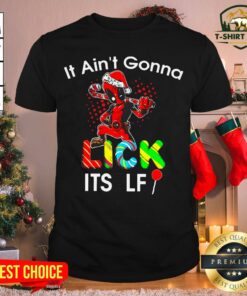 Colorful Deadpool It Ain’t Gonna Lick Itself Christmas Shirt