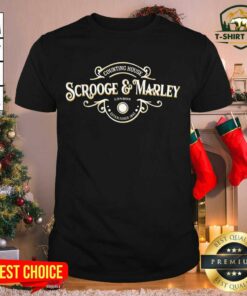 Cool Scrooge And Marley Counting House Christmas Ebenezer Shirt