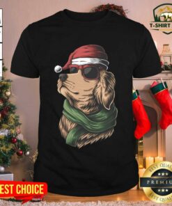Cute Christmas Golden Retriever Shirt