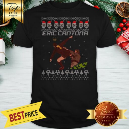 Eric Cantona Kung Fu Ugly Christmas Shirt