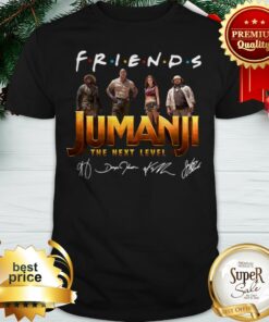 Friends Jumanji The Next Level Signatures Shirt