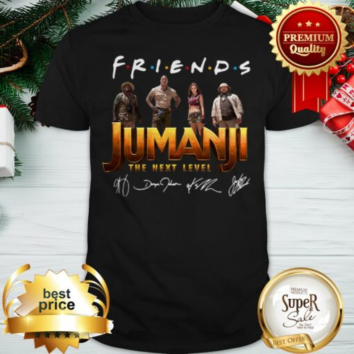 Friends Jumanji The Next Level Signatures Shirt